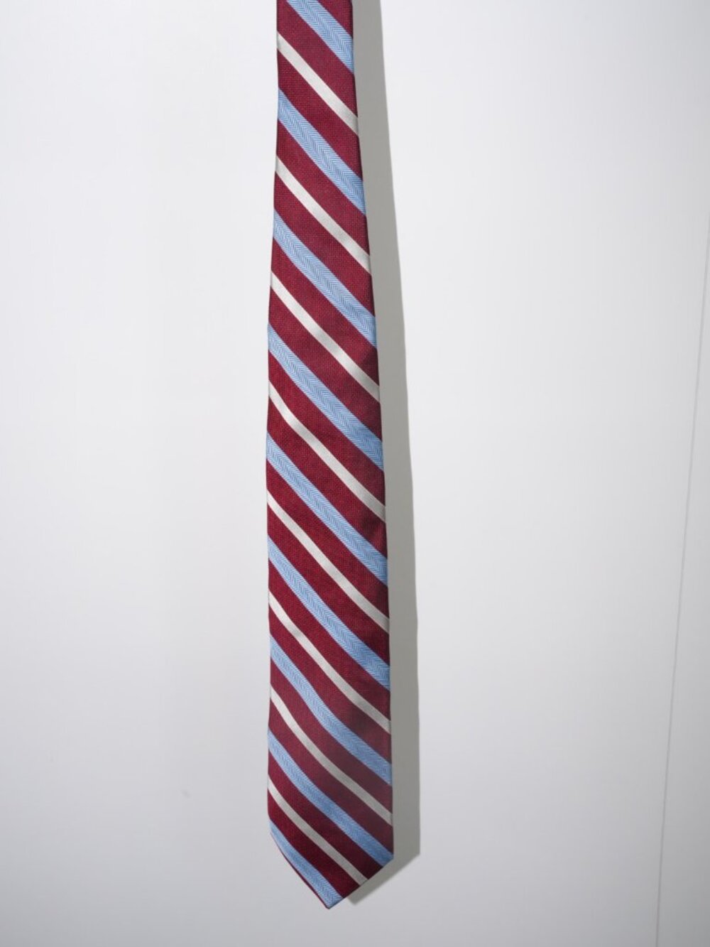 Brooks Brothers Burgundy Stripe Tie